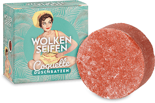 Duschbatzen Coquette - seifenfreie Pflege Duschbatzen Coquette - seifenfreie Pflege