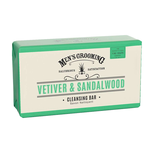 Vetiver & Sandalwood Body Bar Scottish Fine Soaps Vetiver & Sandalwood ohne Hintergrund
