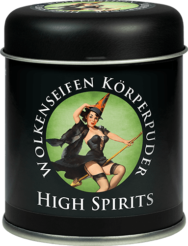 Trockenshampoo (Körperpuder) Sexy Hexy Streudose ohne Hintergrund
