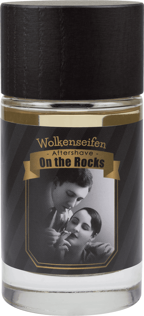 Wolkenseifen Aftershave On the Rocks ohne Hintergrund