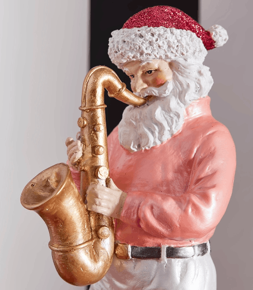 Santa mit Saxophon Santa mit Saxophon