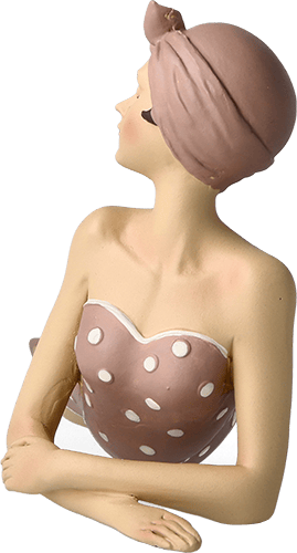 Pinup liegend altrosa Pinup liegend altrosa