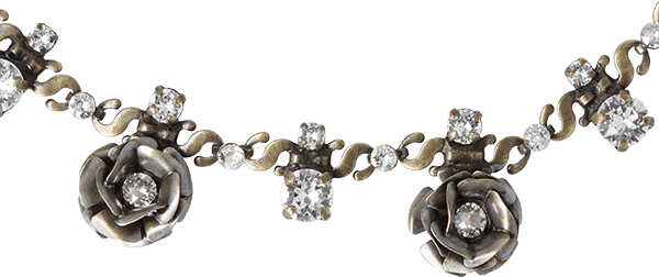 Burlesque Collier Weiß Burlesque Collier Weiß