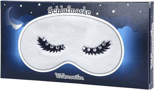 Schlafmaske Strass-Einhorn Light Green Schlafmaske Strass-Einhorn Light Green