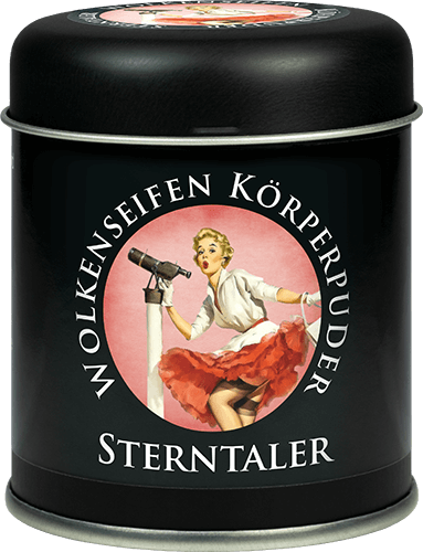 Trockenshampoo (Körperpuder) Sterntaler Streudose ohne Hintergrund
