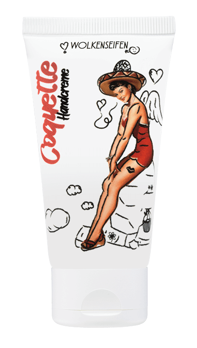 Handcreme Coquette Wolkenseifen Handcreme Coquette ohne Hintergrund