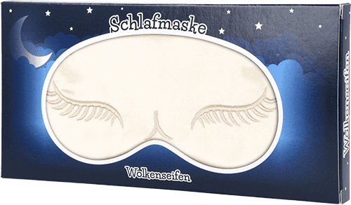 Katzen-Schlafmaske Creme Katzen-Schlafmaske Creme