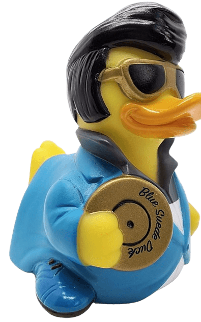Blue Suede Duck