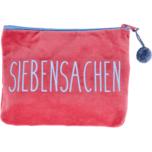 Samt-Kosmetiktasche Frau Heidelberg Siebensachen