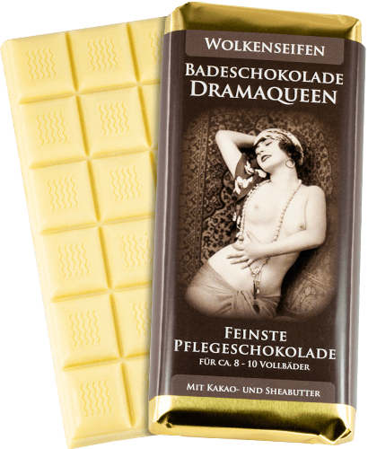 Badeschokolade Dramaqueen Badeschokolade Dramaqueen ohne Hintergrund
