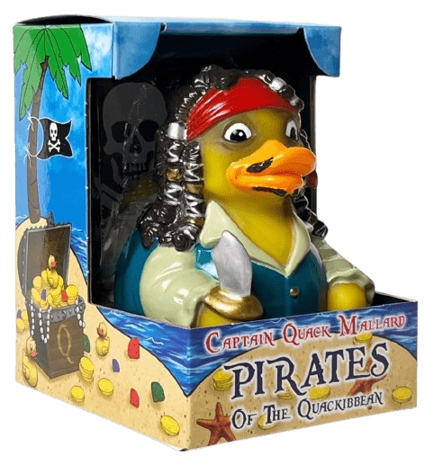 Pirates of Quackibbean Duck Celebriducks Pirates of Quackibeean Duck