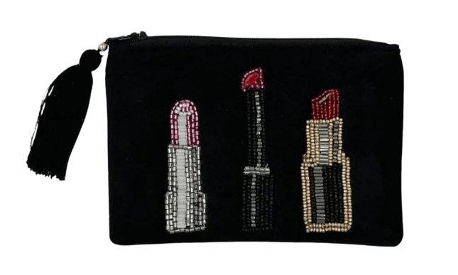 Tasche Lipstick Schwarz Kosmetiktasche Lipstick