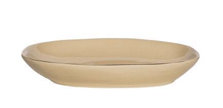 Seifenschale Sand Goldrand Seifenschale Sand Goldrand