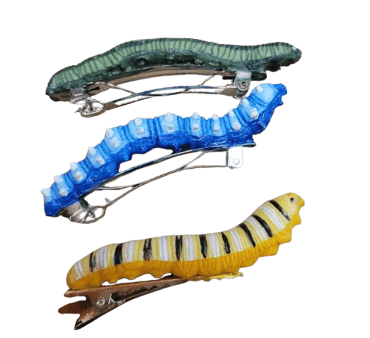 Haarspangen-Set Raupen Haarspangen-Set Raupen