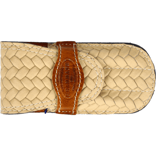 Maniküre-Etui Leder beige-braun Maniküre-Etui Leder beige-braun