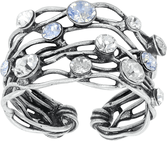Cages Ring Silber Cages Ring Silber
