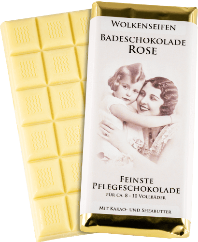 Badeschokolade Rosenträume Badeschokolade Rosenträume ohne Hintergrund