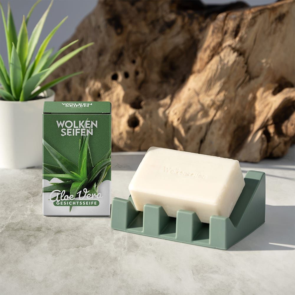 Wolkenseife Aloe Vera mit Tonerde Wolkenseife Aloe Vera mit Tonerde