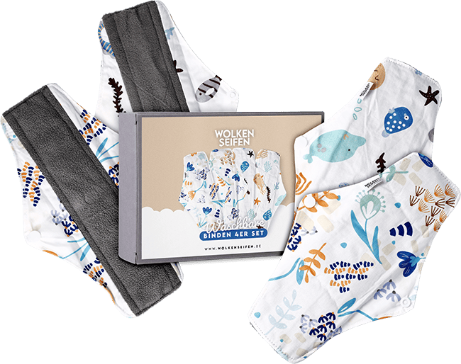 Waschbare Binden 4er Set Waschbare Binden 4er Set