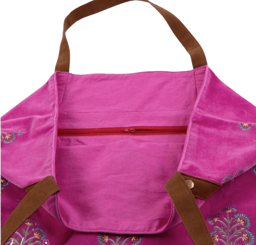 Samt-Shopper Belle Rose Samt-Shopper Belle Rose