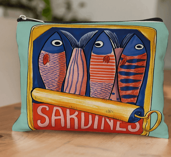 Kosmetiktasche Sardine Kosmetiktasche Sardine