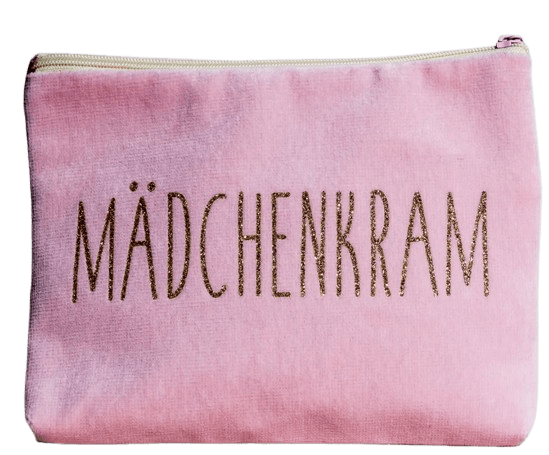 Tasche-HD groß Mädchenkram Rosa Samt-Kosmetiktasche Mädchenkram