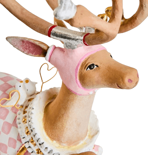 Dash Away Sitting Cupid Reindeer Dash Away Sitting Cupid Reindeer