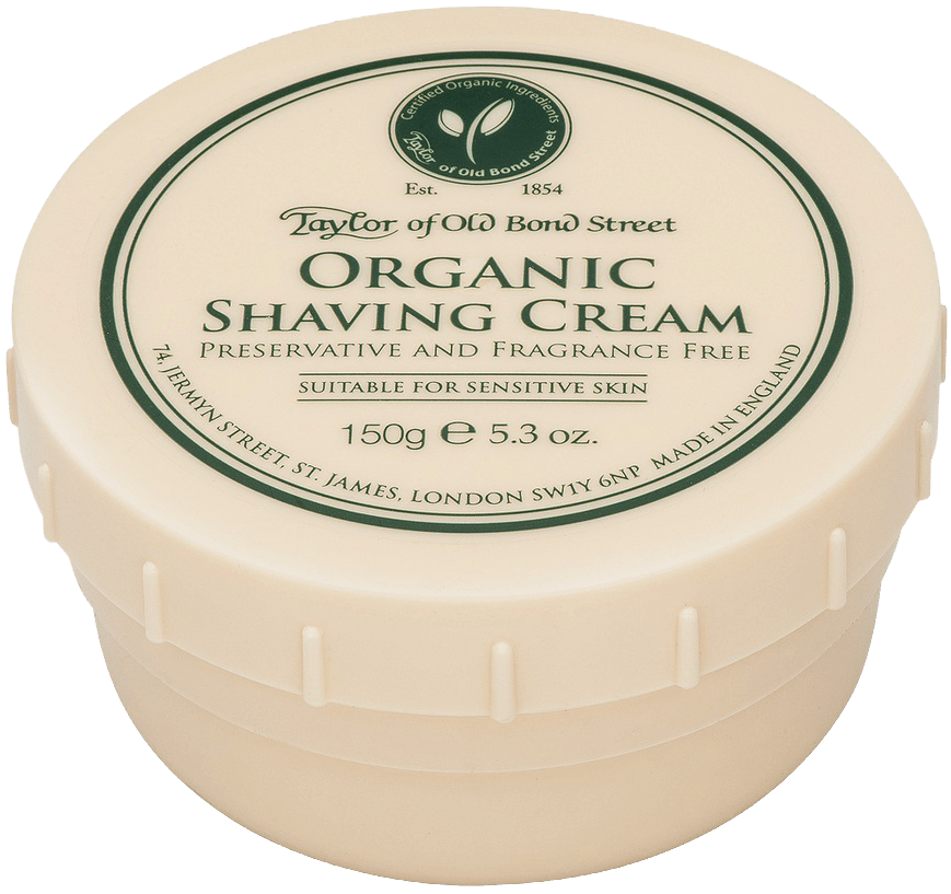 Organic Rasiercreme Taylor of old Bond Street Organic Rasiercreme ohne Hintergrund