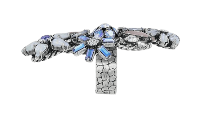 Twisted Blossom Ring white Twisted Blossom Ring white