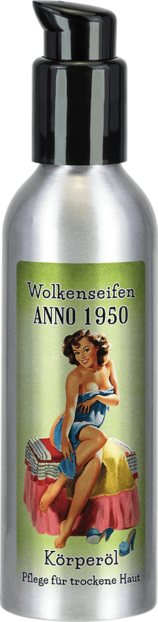Körperöl Anno 1950 Wolkenseifen Körperöl Anno 1950