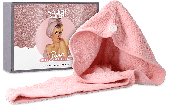 Mikrofaser Turban Rosa Haar Turban
