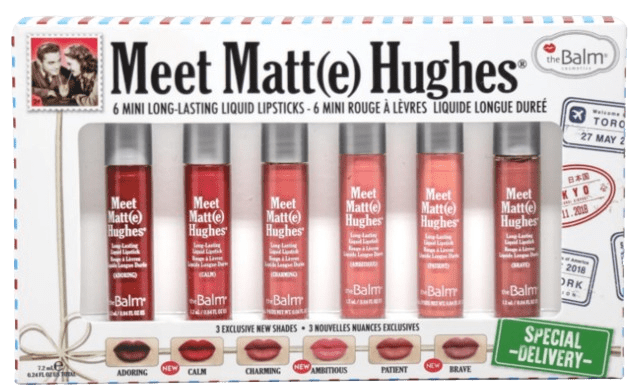 Meet Matt(e) Hughes Miniset Special Delivery thebalm flüssiger matter lippenstift meet matte hughes