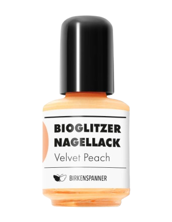 Bioglitzer-Nagellack Peach Bioglitzer Nagellack Golden Hour