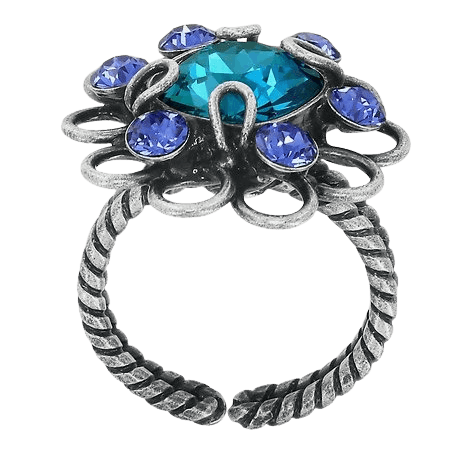 Gem Rocks Ring Grün klein Gem Rocks Ring Grün klein