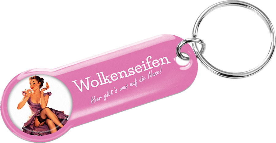 Einkaufswagenlöser Be my Baby Wolkenseifen Einkaufswagenlöser