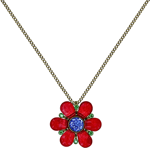 Daisy Love Halskette Rot Daisy Love Halskette Rot