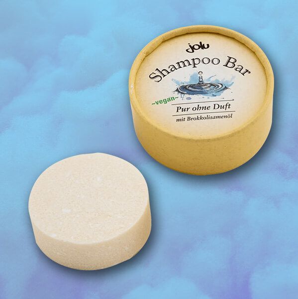 Text: Kategorie, Festes Shampoo.