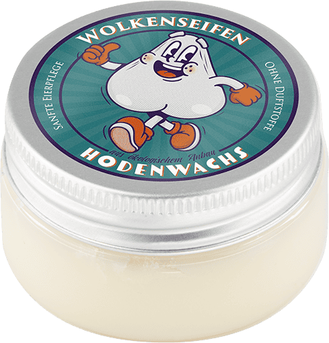 Wolkenseifen Eierpflege - Hodenwachs ohne Hintergrund