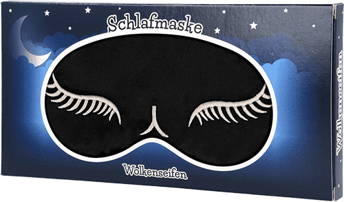 Katzen-Schlafmaske Schwarz Katzen-Schlafmaske Schwarz