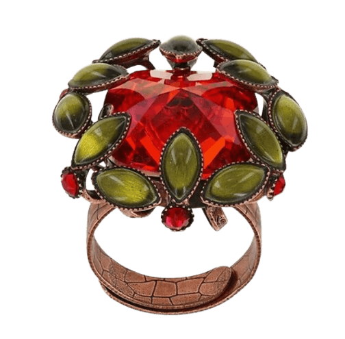 Alien Anemone Ring Grün-Rot Alien Anemone Ring Grün-Rot
