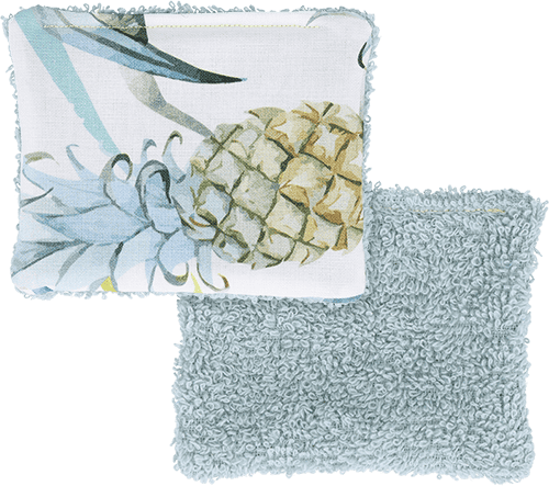 Waschbare Abschminkpads eckig, 3er Set Waschbare Abschminkpads eckig, 3er Set