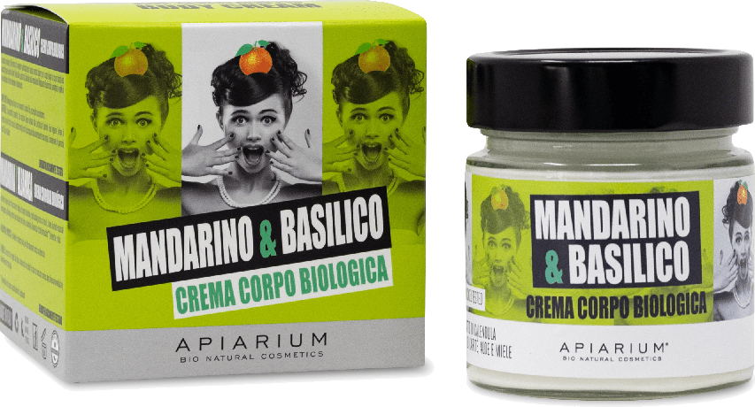Apiarium Bio Körpercreme Mandarine & Basilikum ohne Hintergrund