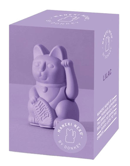Winke-Katze Flieder mini Winke-Katze Flieder mini