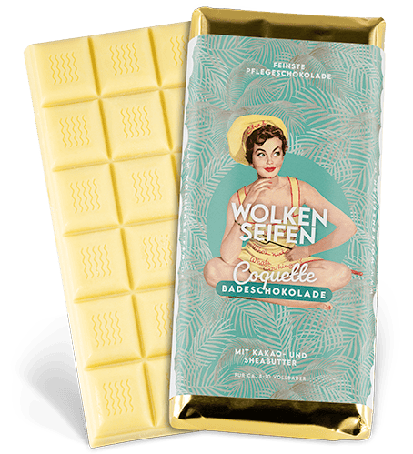 Badeschokolade Coquette Wolkenseifen Badeschokolade Coquette