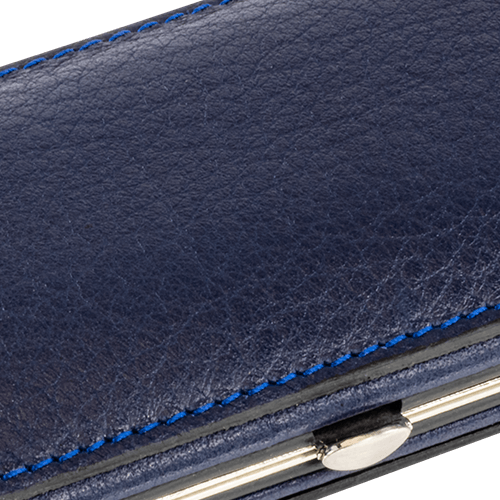 Maniküre-Etui Leder Blau Maniküre-Etui Leder Blau