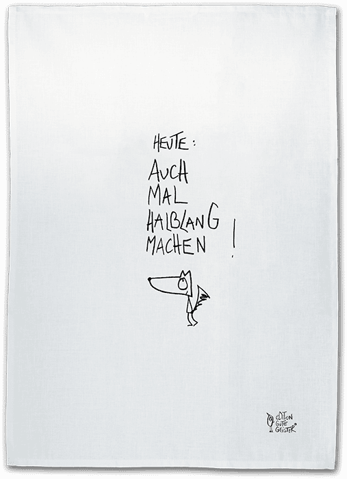 Geschirrtuch Halblang Fuchs whos harry Geschirrtuch Halblang Fuchs