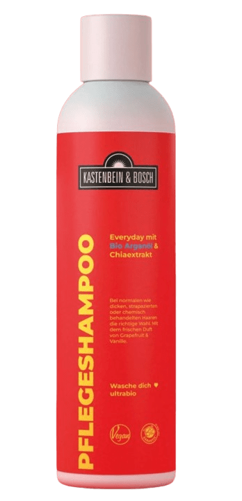 Shampoo Pflege Kastenbein & Bosch Bio Pflegeshampoo ohne Hintergrund