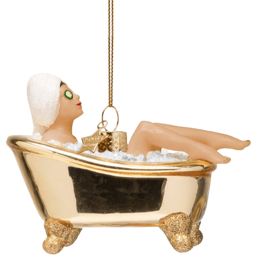 Glasobjekt Badewanne