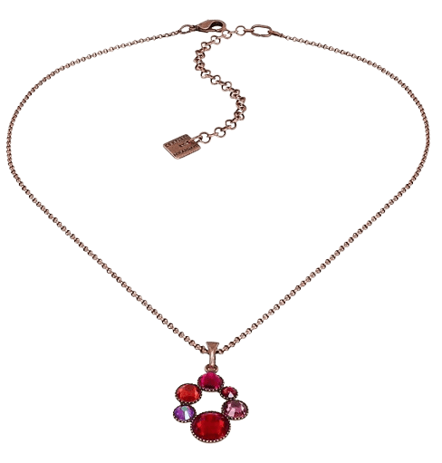 Shopping Drops Halskette Rot Shopping Drops Halskette Rot