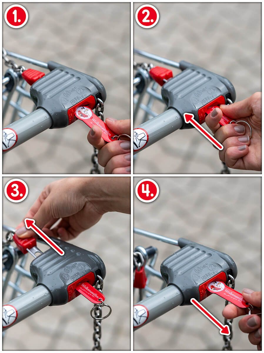 Einkaufswagenlöser Sterntaler